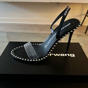 Alexander Wang Women’s Nova Slingback High Heels Sandals size 40 (US 10)